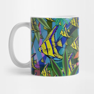 Angel Fish Scene #8 Mug